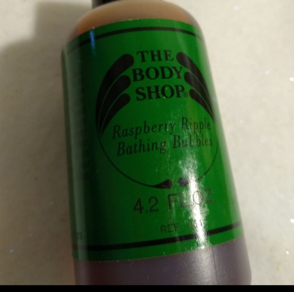 The body shop Body Raspberry Bubble bath New